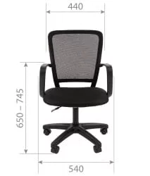 Кресло для оператора Chairman 698LT Серое