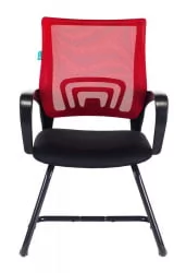Кресло для посетителя Бюрократ CH-695N-AV Красный