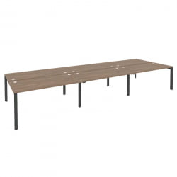 Рабочая станция на П-образном м/к ONIX O.MP-D.RS-6.4.8 Дуб Аризона/Антрацит