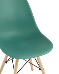 Стул Еамес Стиле ДСВ серо-зеленый (разборный каркас) / Eames Style DSW