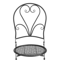 Стул Love Chair (PL08-11140) стальной сплав, черный, 40х47,5х94 см