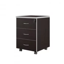 Тумба подкатная с 3 ящиками ZOM27530301 Венге