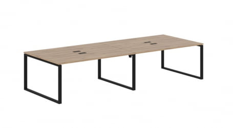 Бенч-система EDIS EQWST 3513 Дуб Денвер светлый Черный