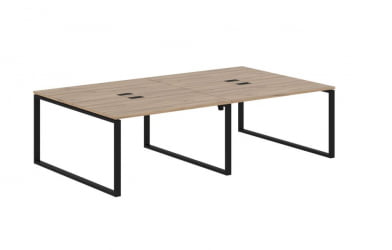 Бенч-система ЕДИС ЕКВСТ 2716 Дуб Денвер светлый Черный / EDIS EQWST