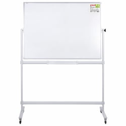 Доска магнитно-маркерная на стенде STAFF 100х150 см 2-сторонняя