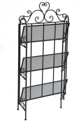 Этажерка Secret De Maison 005 стальной сплав, 65х26х132см, черный