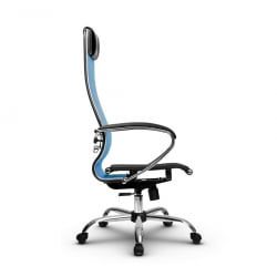 Кресло офисное МЕТТА B 1m 4/K131, Основание 17833 Комплект 2 Васильковое Черное