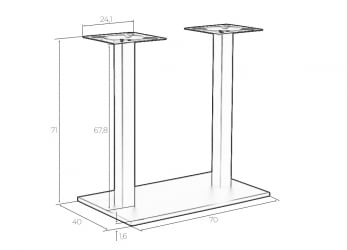Обеденный стол ДОБРИН ЕДВАРД / DOBRIN EDWARD