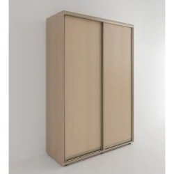 Шкаф-купе 2-х дверный Акцент-Сим Д 1000х600 Дуб молочный