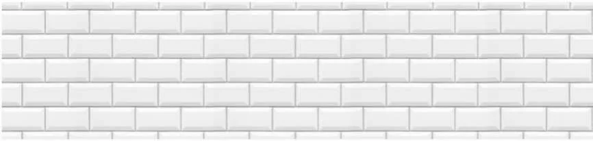 Глянцевый фартук (КОМПОЗИТ) KM 10 Белый