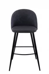 Барный стул Лион Темно-серый