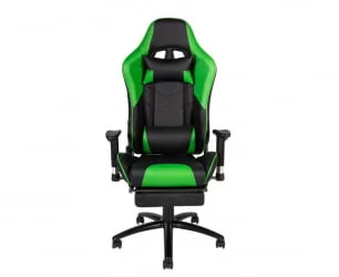 Игровое кресло Lotus GTS RF-8066E Черный/Зеленый