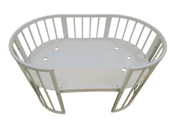 Люлька для новорожденных Merry Happy Mini матовая Белая