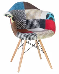 Стул обеденный ДОБРИН ДЭВ ПАТCХВОРК Мозаика / DOBRIN DAW PATCHWORK