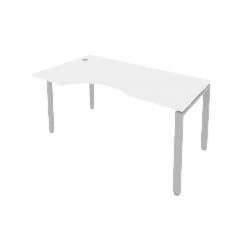 Стол письменный METAL SYSTEM Б.СА-1 Л Белый/Серый