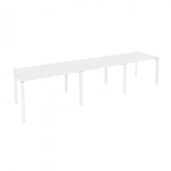 Рабочая станция на П-образном м/к ОНИКС О.МП-РС-3.2.8 Белый Бриллиант / ONIX O.MP-RS-3.2.8