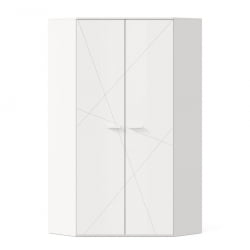 Детский угловой шкаф Милтон ЛД 537.040.000 Белый