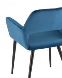 Стул Денди велюр Синий