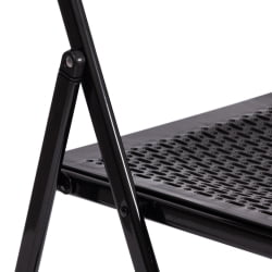 Складной стул FOLDER (mod. 3016) каркас: металл, сиденье/спинка: пластик, 48,5 х 48 х 82,5 см, black (черный)