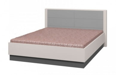 Кровать Вива 140х200 Фарго Мокко глянец
