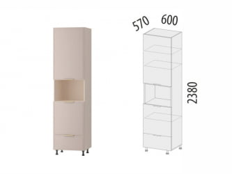 Пенал кухонный с ящиком (лев/прав) Флоренция 107.76