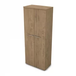 Шкаф для одежды ГЛОСС ЛИНЕ 9НШ.013.1 Теаквоод / GLOSS LINE Teakwood