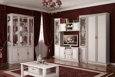 Дверь с ящиками Габриэлла 06.25-03 Вудлайн кремовый Аруша венге