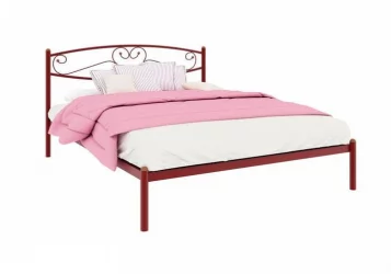 Кровать Каролина 1200х1900 Красная