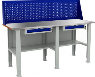 Верстак Expert WS WTS200.F2/F2/F2.210 Серо-синий