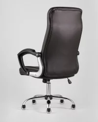 Кресло руководителя ТопЧаирс Товер Коричневое / TopChairs Tower