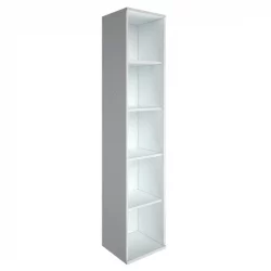 Стеллаж высокий угловой Riva А.СУ-1 Белый