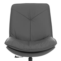 Кресло лаунж Cosmo экокожа, графит