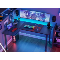 Стол письменный (для компьютера) угловой EUREKA CD-L01L-60B Black