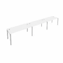 Рабочая станция на 3 раб.места Metal System Б.СМ-3.4 Белый/Серый