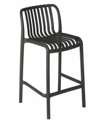 Стул полубарный DOBRIN CHLOE Темно-серый