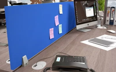 Экран разделительный (с тканью) XFP 163 (Синий)