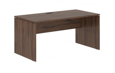 Стол письменный EDIS EDST 1580 Дуб Денвер темный Черный