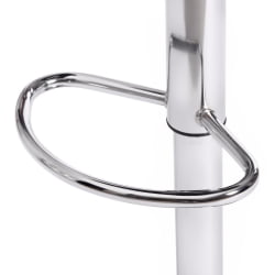 Барный стул BIAGGIO (mod. KY717) металл/экокожа, 44*50*83-103 см, белый/хром