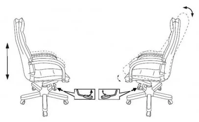 Кресло руководителя Бюрократ T-9927WALNUT Слоновая кость
