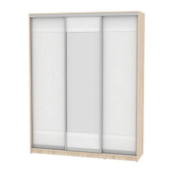 Шкаф-купе Б-230х180х60-3(ДСС-Белый-Д9Д10Д9) / B-230х180х60-3(ДСС-Белый-D9D10D9)