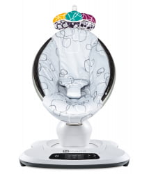 Электронное кресло-качалка 4Moms Mamaroo 4.0 Серый плюш