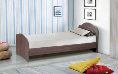 Кровать на уголках №1 800*2000 Вишня Оксфорд