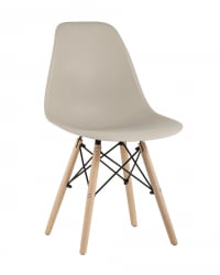 Стул Еамес Стиле ДСВ бежевый (разборный каркас) / Eames Style DSW