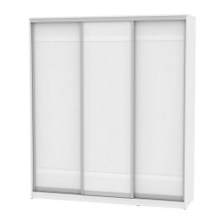 Шкаф-купе B-220х200х60-1(Белый-D9D9D9)