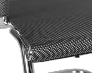 Офисное кресло для посетителей ДОБРИН CОДЙ МЕСХ (серый) 2 шт / DOBRIN CODY MESH