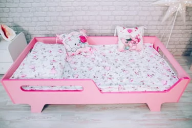 Кровать детская Бэби Розовый