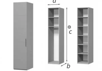 Комплект мебели для спальни Вива №02 Фарго Мокко глянец