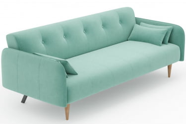 Диван трёхместный Бьерн ЛД 307.010.000 Светло-зеленый