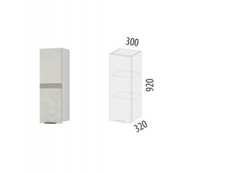 Шкаф кухонный (лев/прав) Бостон 104.07