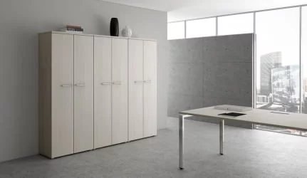 Стол системы БЭНЧ, переговорный, средний GLOSS LINE НСПС-О.928 Ivory